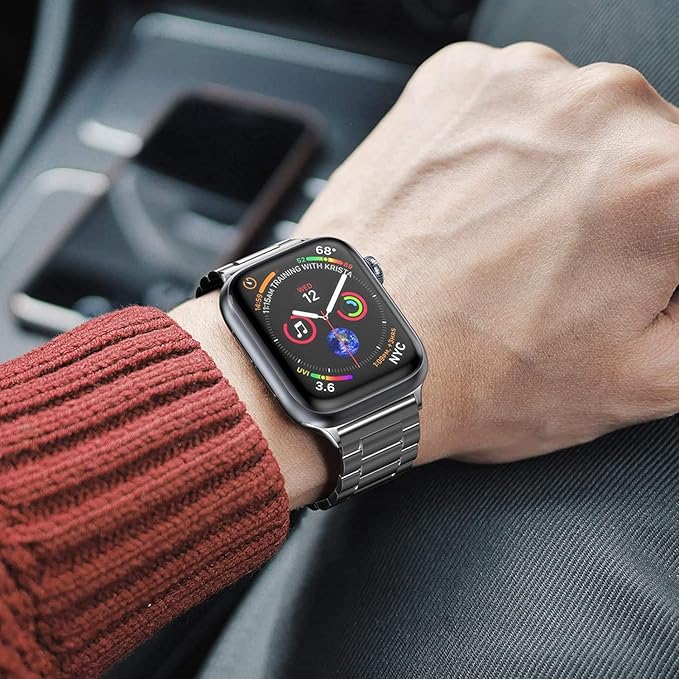 New Model Series X Smartwatch with Premium Metal Chain(allow to open parcel)