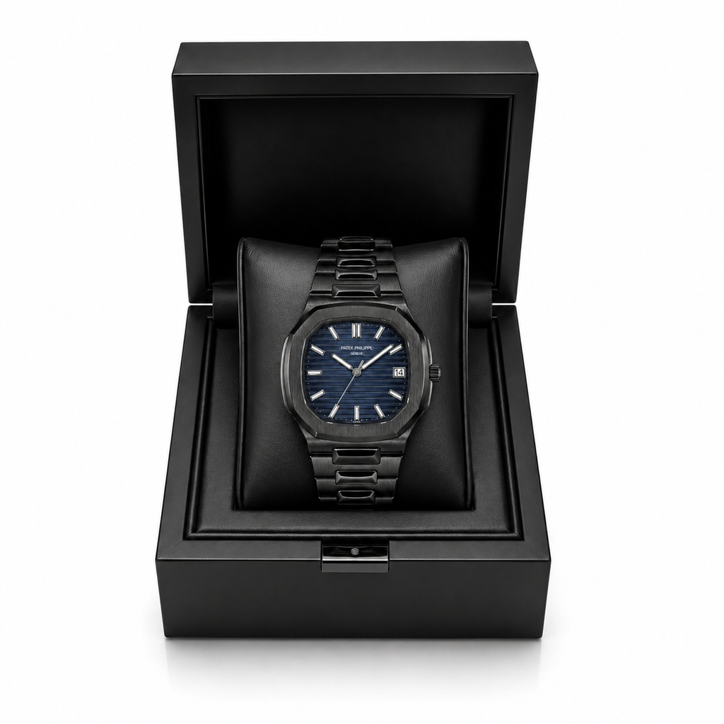 Patek Philippe Nautilus Black Edition – Premium Luxury Steel Watch